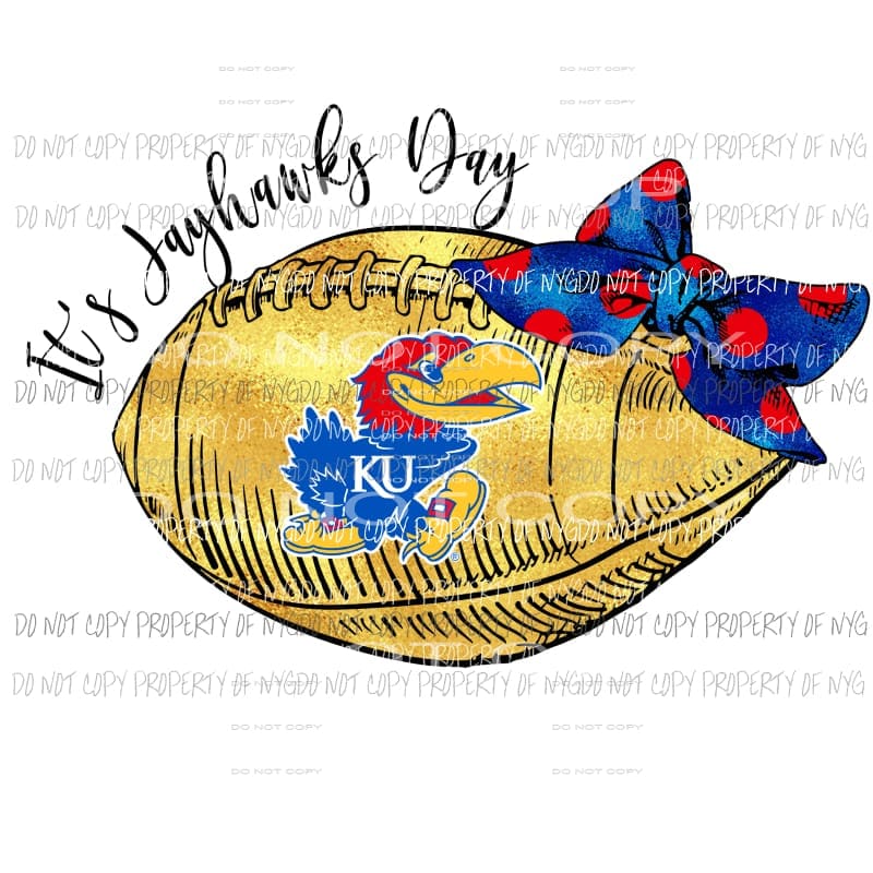 martodesigns - Its Jay hawks day Sublimation transfers