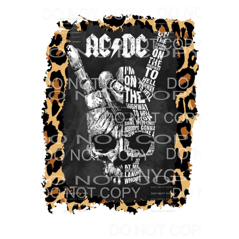 martodesigns - ACDC #5 Sublimation transfers