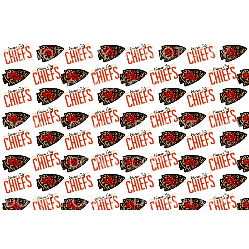 KC Chiefs Sticker Sheet