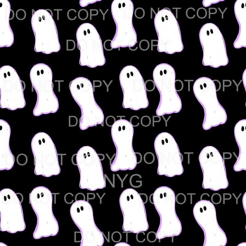 L.V. Halloween Ghost- Sublimation Transfer