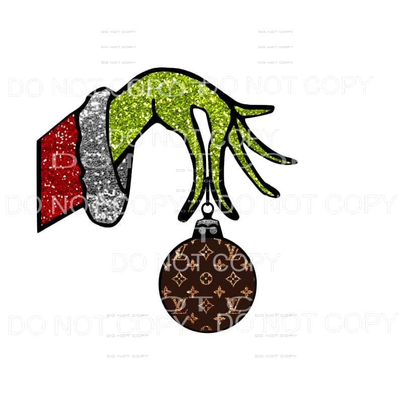 martodesigns - LV Christmas tree 3 Louis Plaid Sublimation