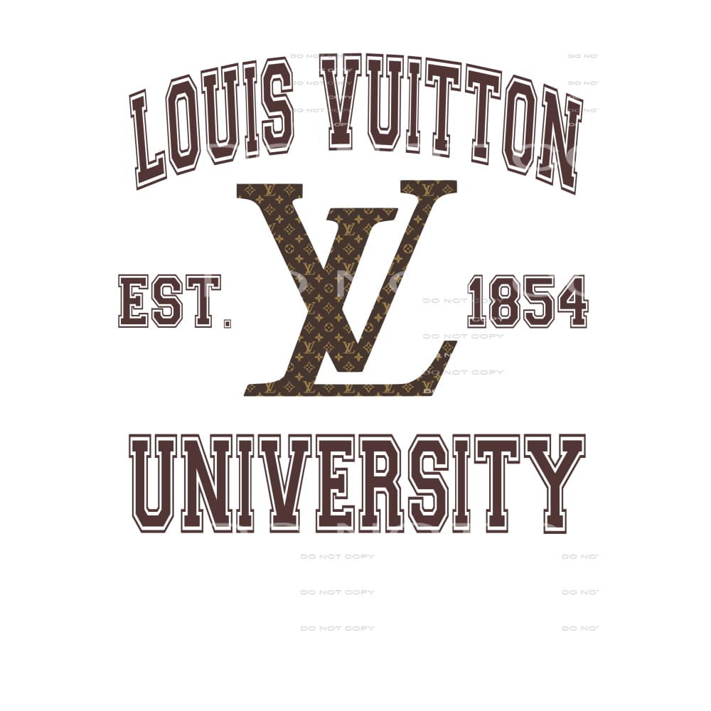 Dipping LV Logo SUBLIMATION Transfer READY to PRESS