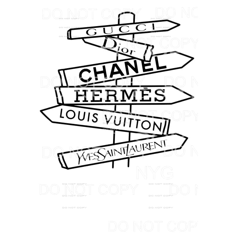 martodesigns - Gucci Chanel Dior LV Versace Skull #2