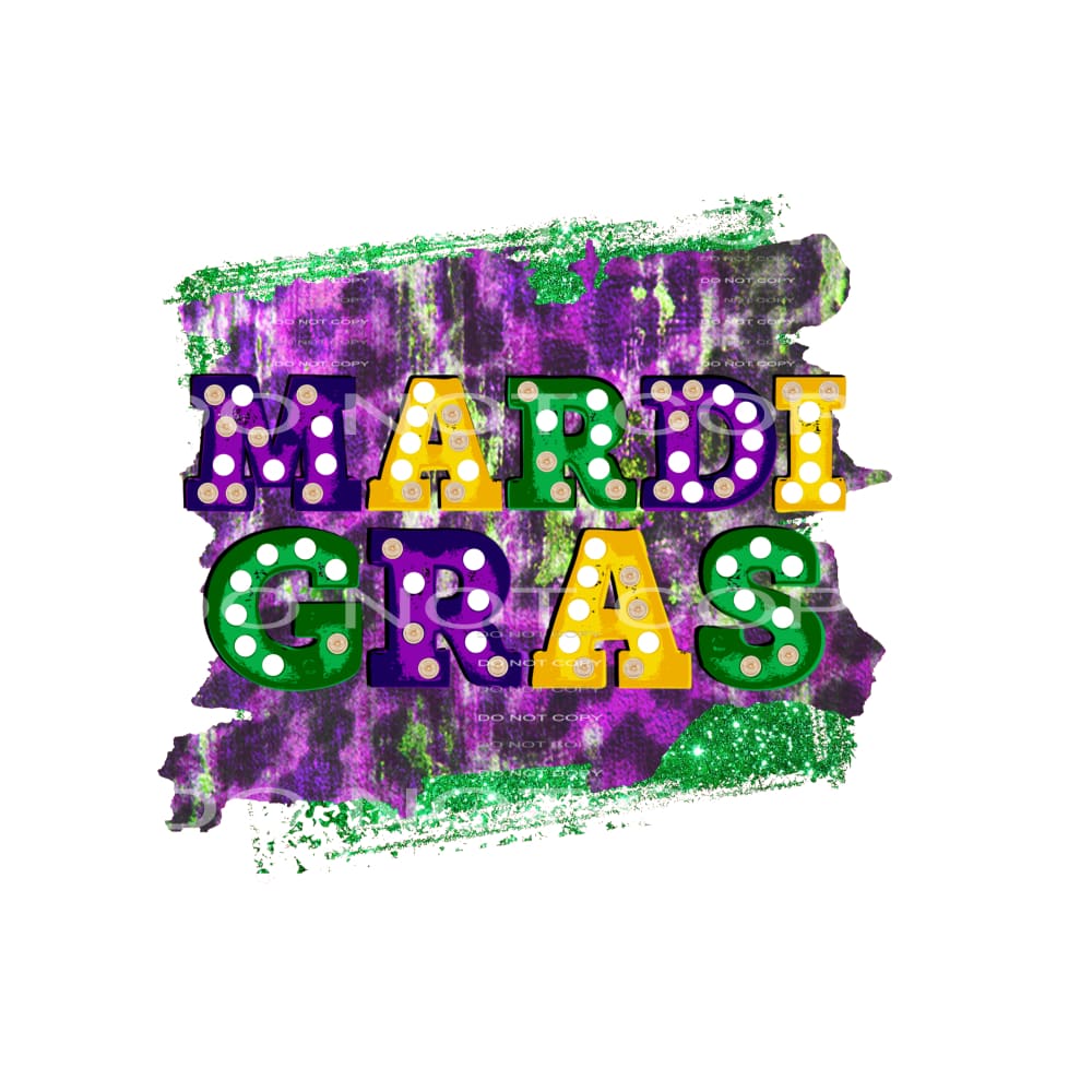 Holiday Print Iron On Transfers - Mardi Gras Sublimation and DTF Transfers  - Mardi Gras Heat Transfers – Pip Supply