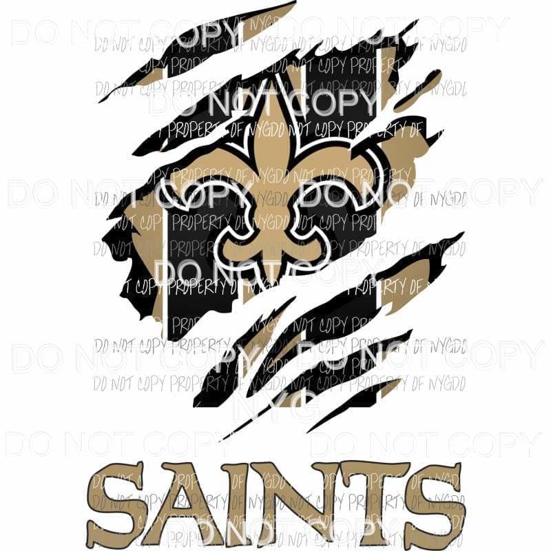 New Orleans Saints Labels & Stickers SVG