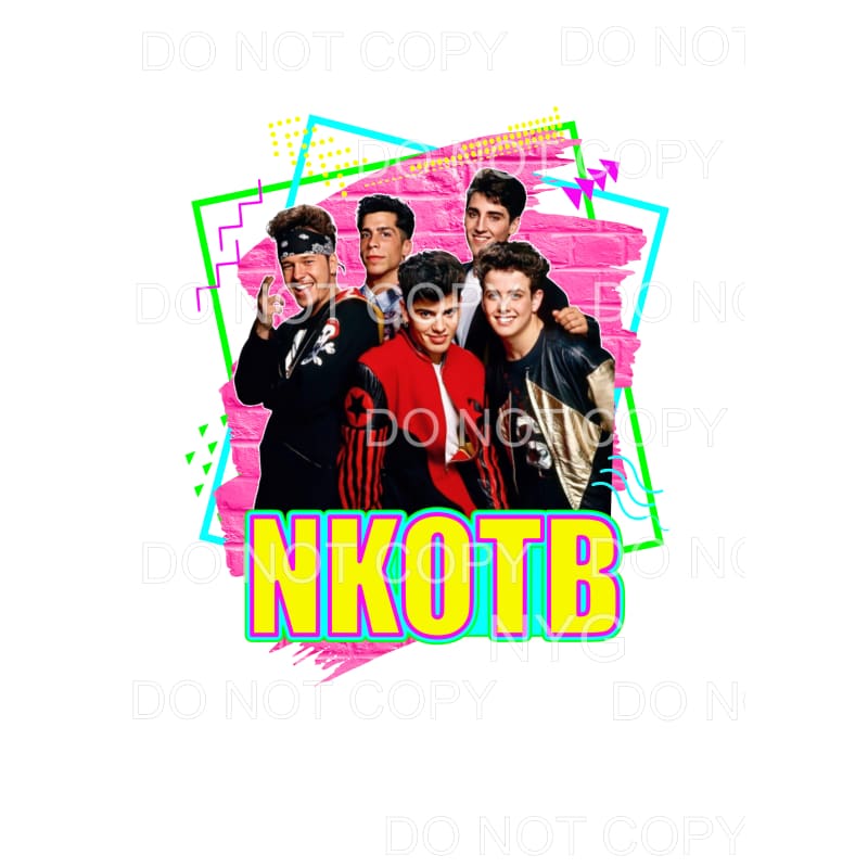 New Kids On The Block - NKOTB Boston Jersey - New Kids on the Block