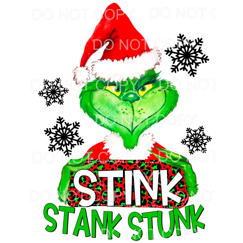 Stink Stunk Grinch Merry Christmas Stainless Tumbler - Teeruto