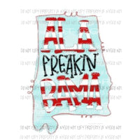 ala freaking bama Sublimation transfers Heat Transfer