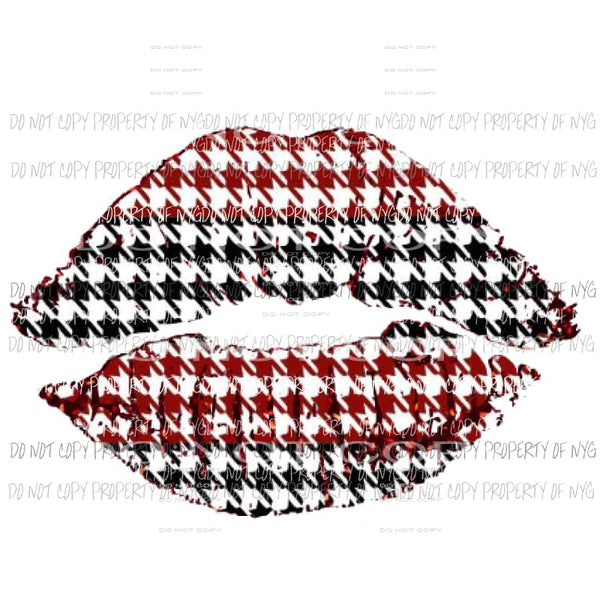 Alabama lips 4 Sublimation transfers Heat Transfer