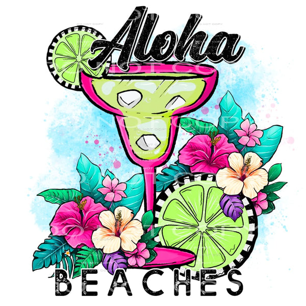 Aloha Beaches # 712 Sublimation transfers - Heat Transfer