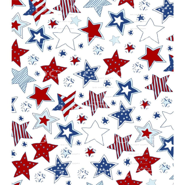 America Stars # 459 sheets - Tumblers Sublimation transfers