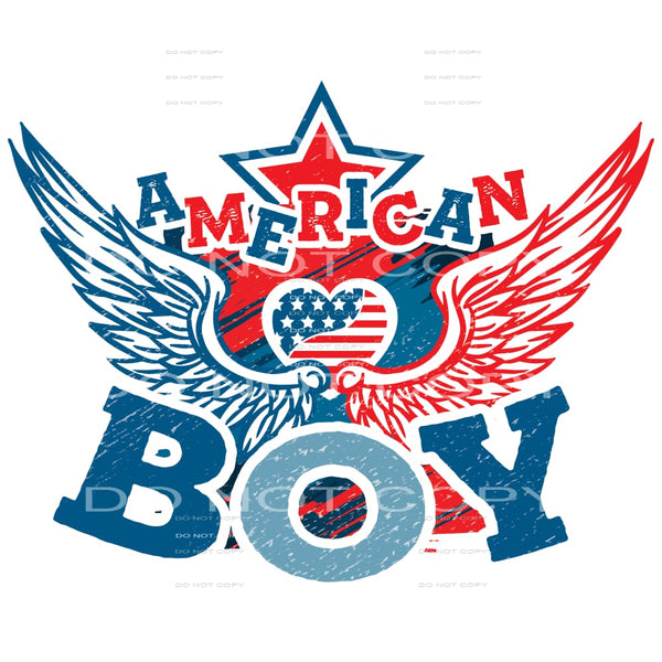 American Boy #5367 Sublimation transfers - Heat Transfer