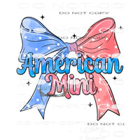 American Mini #10337 Sublimation transfers - Heat Transfer