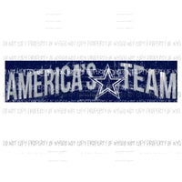 Americas Team Dallas Cowboys Sublimation transfers Heat Transfer