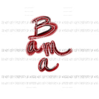 Bama word Sublimation transfers Heat Transfer