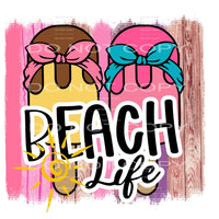 Beach life # 473 Sublimation transfers - Heat Transfer