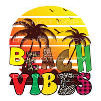 Beach vibes # 458 Sublimation transfers - Heat Transfer