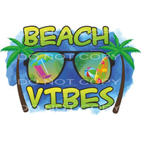 Beach Vibes #5422 Sublimation transfers - Heat Transfer