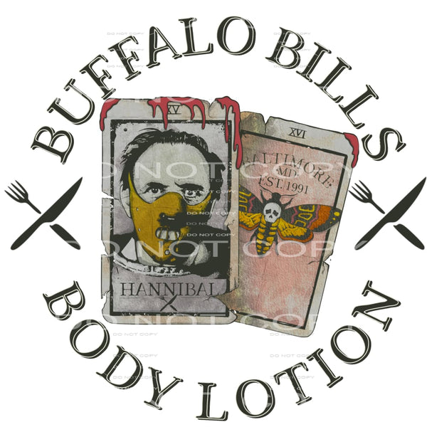 Buffalo Bills Body Lotion #5864 Sublimation transfers - Heat