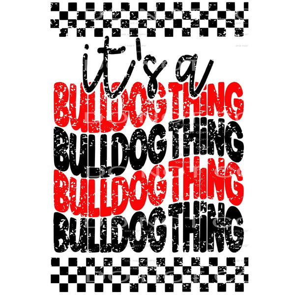 Bulldog thing # 88912 Sublimation transfers - Heat Transfer