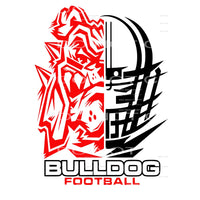 bulldogs football # 88906 Sublimation transfers - Heat