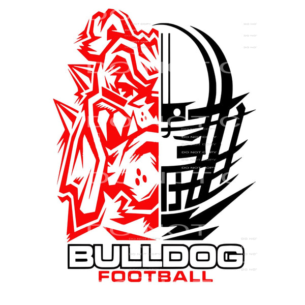 bulldogs football # 88906 Sublimation transfers - Heat