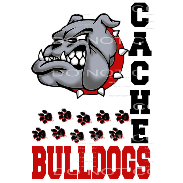 cache Bulldogs # 88973 Sublimation transfers - Heat Transfer