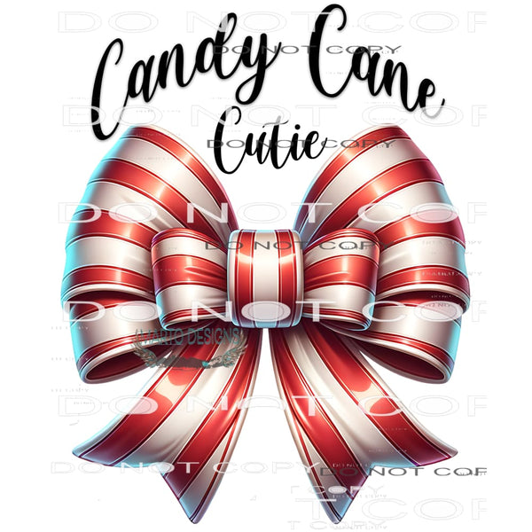 Candy Cane Cutie #11159 Sublimation transfers - Heat