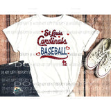 Cardinals baseball Sublimation transfers Heat Transfer