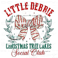 Christmas Tree Cakes Social Club #11149 Sublimation