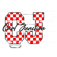 CJ carl Junction # 88937 Sublimation transfers - Heat