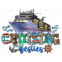 Cruising Besties #10393 Sublimation transfers - Heat