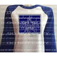 Dallas Cowboys #4 sublimation transfer heat transfers