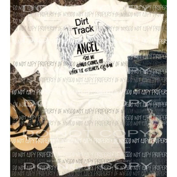 Dirt track angel Heat Transfer