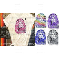 Dolly 5 to choose from sublimation transfer Heat Transfer