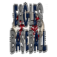 eagles baseball # 88850 Sublimation transfers - Heat