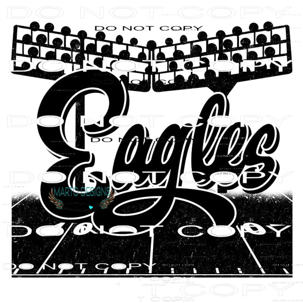 Eagles stadium Sublimation transfers - Heat Transfer Graphic