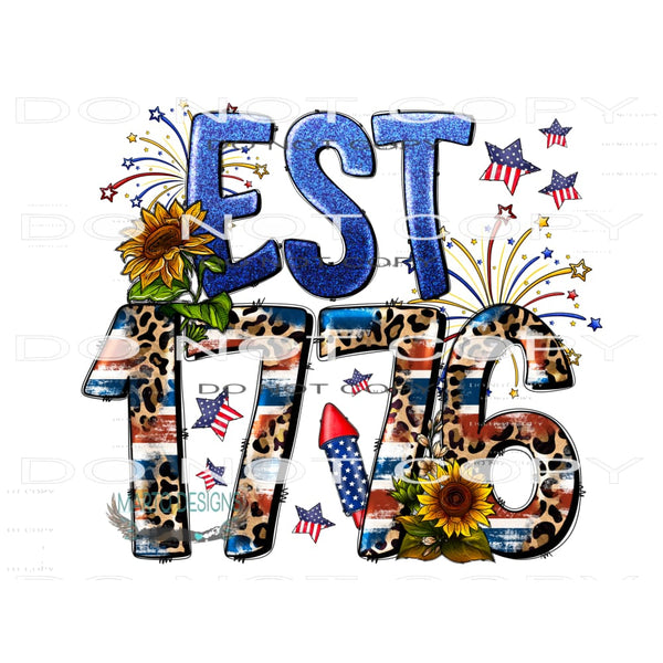 Est 1776 #10818 Sublimation transfers - Heat Transfer