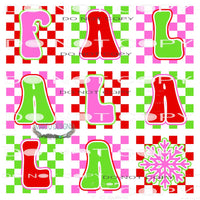 Falalala #8489 Sublimation transfers - Heat Transfer Graphic