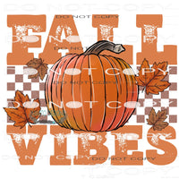 Fall Vibes #6066 Sublimation transfers - Heat Transfer