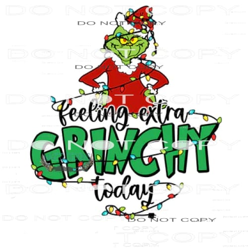 CH451 Merry Christmas The Grinch Sublimation Print — Southern