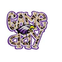 Game day Eagles Purple Sublimation transfers - Heat Transfer