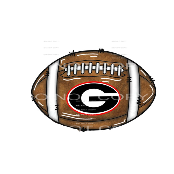 georgia bulldogs football # 9962 Sublimation transfers -