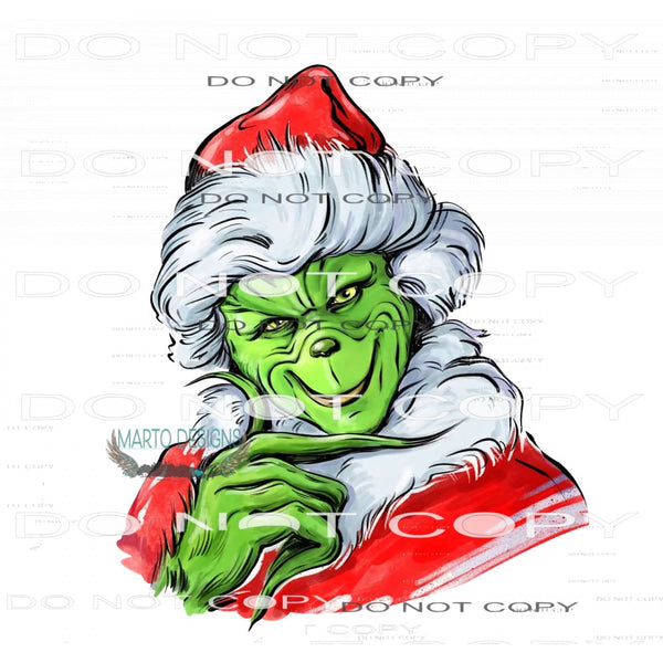 Christmas Iron on Transfer - Character Iron ons - Grinch-Mas Sublimation  and DTF Transfers – Pip Supply