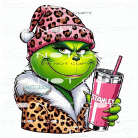 Grinch Stanly #8510 Sublimation transfers - Heat Transfer