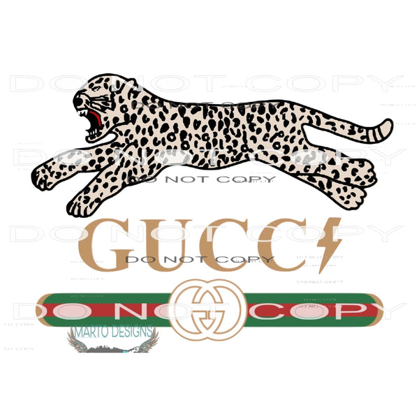 Gucci inspired # 7723 Sublimation transfers - Heat Transfer