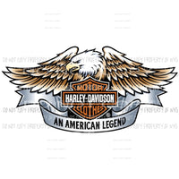 Harley Davidson Logo #2 American Legend eagle Sublimation transfers Heat Transfer