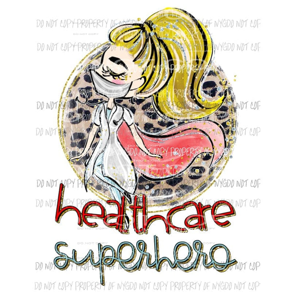 martodesigns - Healthcare Superhero #5 Sublimation transfers