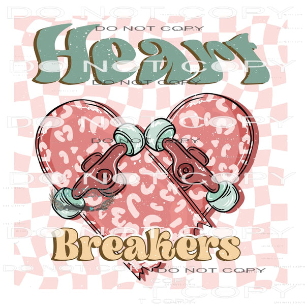 Heart Breakers #11336 Sublimation transfer - Heat Transfer