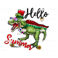 Hello Summer #10412 Sublimation transfers - Heat Transfer